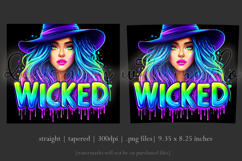 Halloween Tumbler Wrap, Wicked Halloween Witch Tumbler, t86 Product Image 3