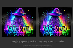 Halloween Tumbler Wrap, Wicked Halloween Witch Tumbler, t87 Product Image 3