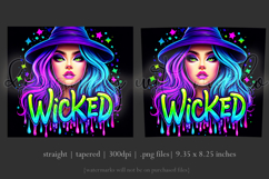 Halloween Tumbler Wrap, Wicked Halloween Witch Tumbler, t89 Product Image 3