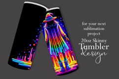 Halloween Tumbler Wrap, Colorful Witch Tumbler Wrap, t9 Product Image 2