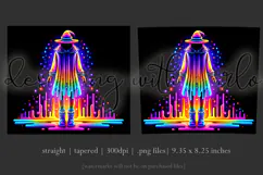 Halloween Tumbler Wrap, Colorful Witch Tumbler Wrap, t9 Product Image 3