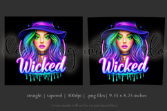 Halloween Tumbler Wrap, Wicked Halloween Witch Tumbler, t90 Product Image 3