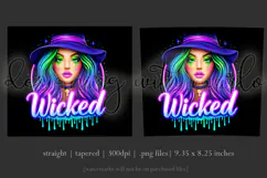 Halloween Tumbler Wrap, Wicked Halloween Witch Tumbler, t90 Product Image 3
