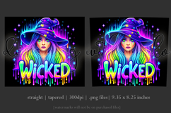 Halloween Tumbler Wrap, Wicked Halloween Witch Tumbler, t91 Product Image 3