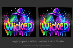 Halloween Tumbler Wrap, Wicked Halloween Witch Tumbler, t93 Product Image 3