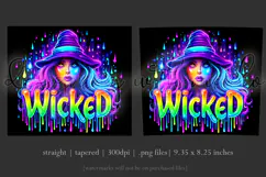 Halloween Tumbler Wrap, Wicked Halloween Witch Tumbler, t94 Product Image 3