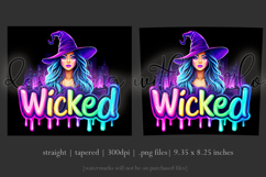 Halloween Tumbler Wrap, Wicked Halloween Witch Tumbler, t95 Product Image 3