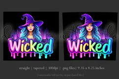 Halloween Tumbler Wrap, Wicked Halloween Witch Tumbler, t95 Product Image 3