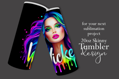 Halloween Tumbler Wrap, Wicked Halloween Witch Tumbler, t96 Product Image 2