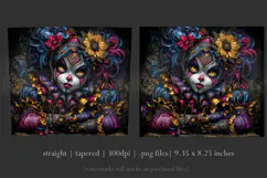 Halloween Tumbler Wrap, Sublimation Scary Clown Tumbler. t4 Product Image 3