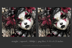 Halloween Tumbler Wrap, Sublimation Scary Clown Tumbler. t6 Product Image 3