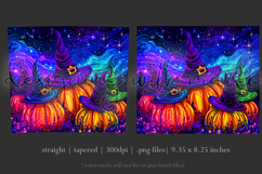 Halloween Tumbler Wrap, Sublimation Pumpkins Tumbler. t3 Product Image 3