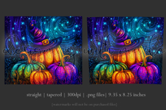 Halloween Tumbler Wrap, Sublimation Pumpkins Tumbler. t6 Product Image 3