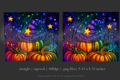 Halloween Tumbler Wrap, Sublimation Pumpkins Tumbler. t9 Product Image 3