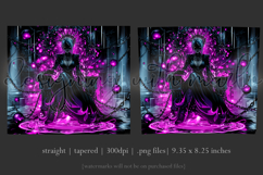 Halloween Tumbler Wrap, Halloween Demon Queen Tumbler, t1 Product Image 3