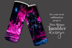 Halloween Tumbler Wrap, Halloween Demon Queen Tumbler, t2 Product Image 2