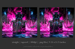 Halloween Tumbler Wrap, Halloween Demon Queen Tumbler, t2 Product Image 3
