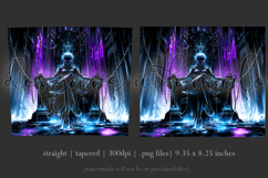 Halloween Tumbler Wrap, Halloween Demon Queen Tumbler, t4 Product Image 3