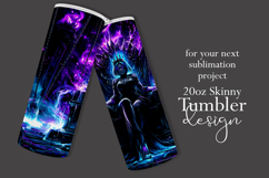 Halloween Tumbler Wrap, Halloween Demon Queen Tumbler, t5 Product Image 2