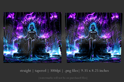 Halloween Tumbler Wrap, Halloween Demon Queen Tumbler, t5 Product Image 3