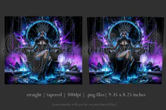 Halloween Tumbler Wrap, Halloween Demon Queen Tumbler, t7 Product Image 3
