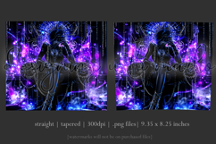 Halloween Tumbler Wrap, Halloween Demon Queen Tumbler, t8 Product Image 3