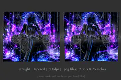 Halloween Tumbler Wrap, Halloween Demon Queen Tumbler, t8 Product Image 3
