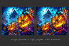 Halloween Tumbler Wrap, Haunted House, Jack o Lanterns, t1 Product Image 3