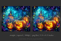 Halloween Tumbler Wrap, Haunted House, Jack o Lanterns, t12 Product Image 3