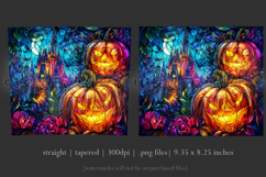 Halloween Tumbler Wrap, Haunted House, Jack o Lanterns, t5 Product Image 3