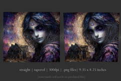 Halloween Tumbler Wrap, Halloween Demon Girl Tumbler, t2 Product Image 3