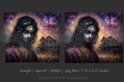 Halloween Tumbler Wrap, Halloween Demon Girl Tumbler, t4 Product Image 3