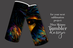 Halloween Tumbler Wrap, Halloween Demon Girl Tumbler, t7 Product Image 2