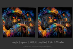 Halloween Tumbler Wrap, Halloween Demon Girl Tumbler, t8 Product Image 3