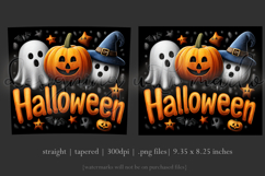 Halloween Tumbler Wrap, Halloween Pumpkin Ghosts Tumbler t1 Product Image 3