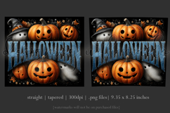 Halloween Tumbler Wrap, Halloween Pumpkin Ghosts Tumbler t4 Product Image 3