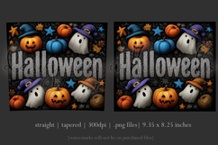 Halloween Tumbler Wrap, Halloween Pumpkin Ghosts Tumbler t5 Product Image 3