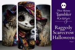 Halloween Tumbler Wrap, Halloween Raggedy Scarecrow, t1 Product Image 1