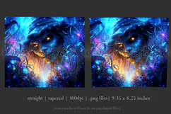 Halloween Tumbler Wrap, Halloween Scary Scarecrow Tumbler t3 Product Image 3