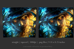 Halloween Tumbler Wrap, Halloween Scary Scarecrow Tumbler t4 Product Image 3