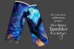 Halloween Tumbler Wrap, Halloween Scary Monster Tumbler t3 Product Image 2