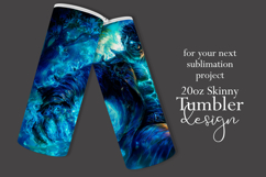 Halloween Tumbler Wrap, Halloween Scary Monster Tumbler t5 Product Image 2