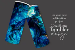 Halloween Tumbler Wrap, Halloween Scary Monster Tumbler t5 Product Image 2