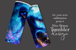 Halloween Tumbler Wrap, Halloween Scary Monster Tumbler t6 Product Image 2