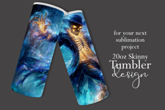 Halloween Tumbler Wrap, Halloween Scary Monster Tumbler t8 Product Image 2