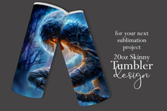 Halloween Tumbler Wrap, Halloween Scary Vampire Tumbler, t1 Product Image 2