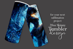 Halloween Tumbler Wrap, Halloween Scary Vampire Tumbler, t11 Product Image 2