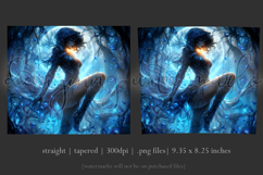 Halloween Tumbler Wrap, Halloween Scary Vampire Tumbler, t11 Product Image 3