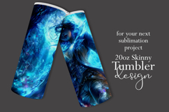 Halloween Tumbler Wrap, Halloween Scary Vampire Tumbler, t15 Product Image 2