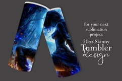 Halloween Tumbler Wrap, Halloween Scary Vampire Tumbler, t16 Product Image 2